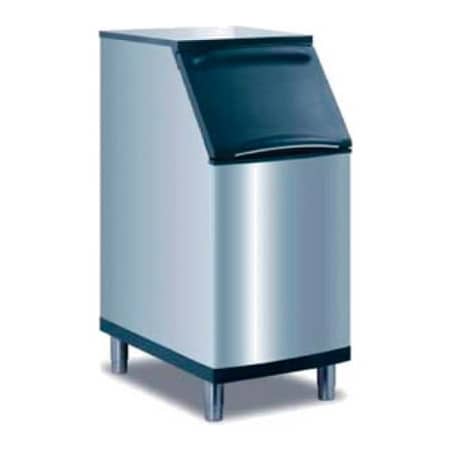 Manitowoc Ice Ice Bin, Stainless Steel Exterior, Top-Hinged Front Opening Access Door D-420
